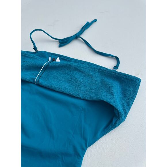 JMP The Label One-Piece Cutout Swimsuit in Teal Blue - Medium NWOT - Picture 7 of 7